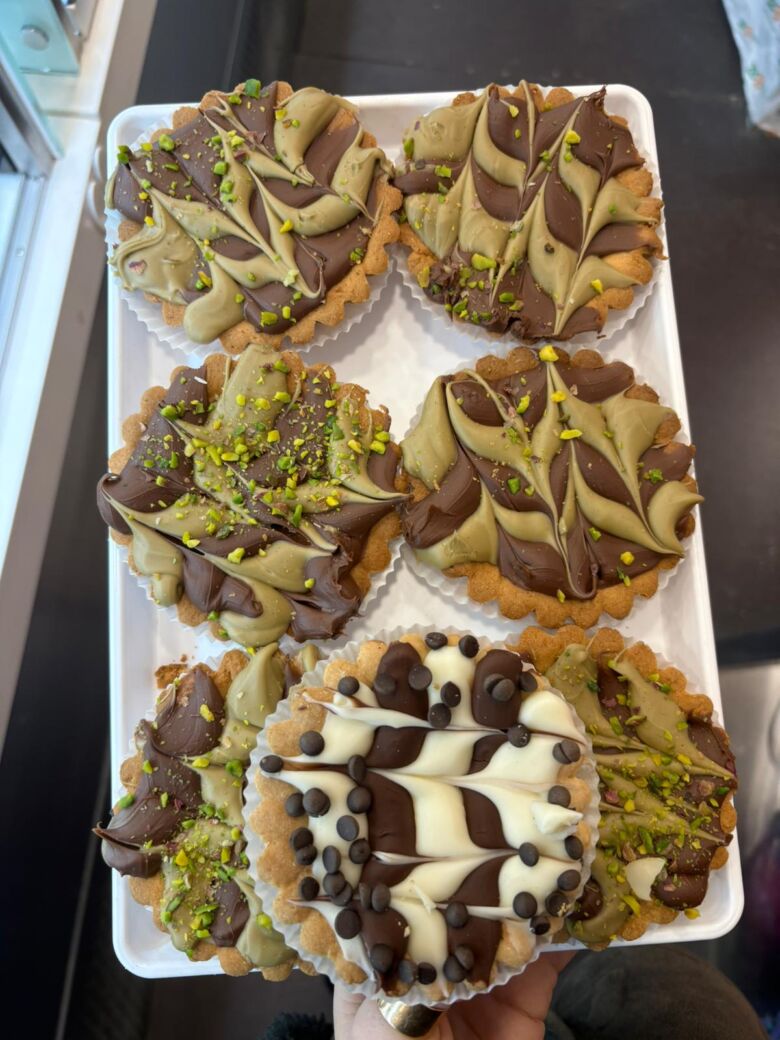 Crostata Cioccolato Bianco e Fondente (120gr)