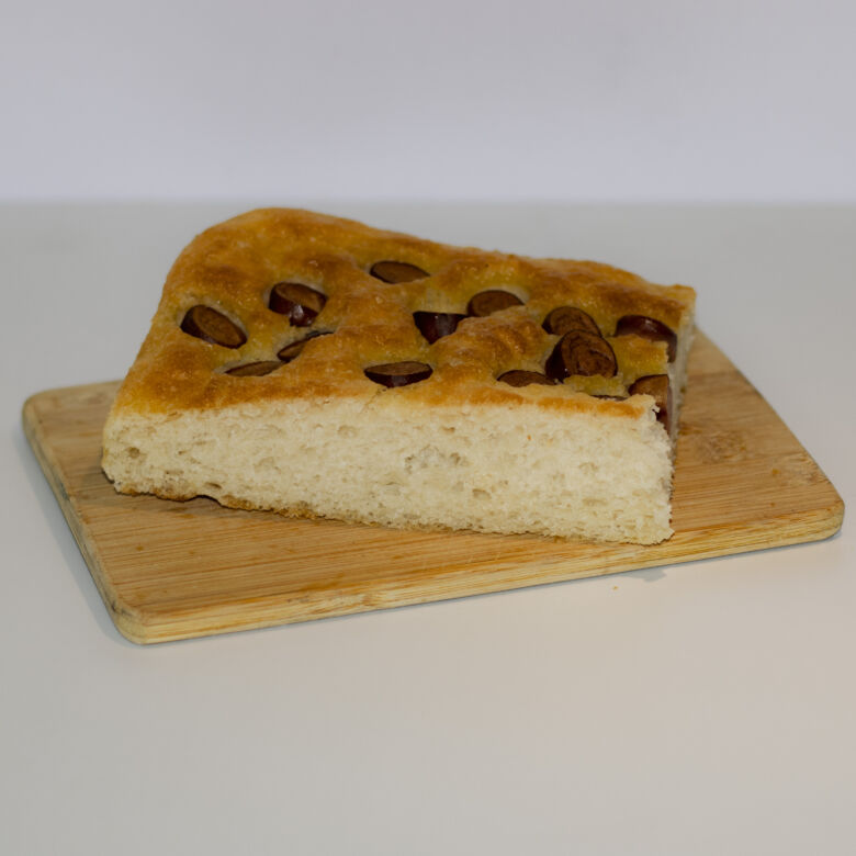 Focaccia in Teglia con Wurstel 4pz (800g)