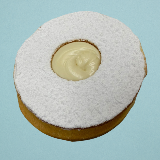 Occhio di Bue Cioccolato Bianco (con Lattosio) (100g)