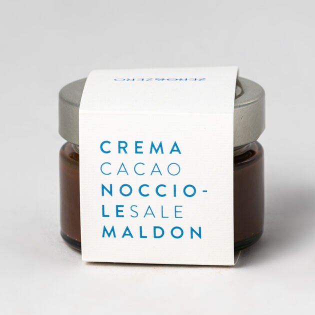 Crema Spalmabile Cacao, Nocciole e Sale Maldon (100g)