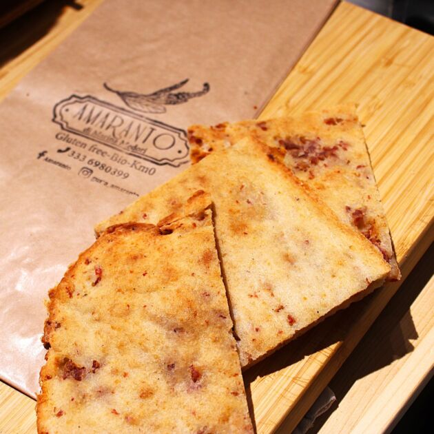 Pizza con Salsiccia e Parmigiano (80g)