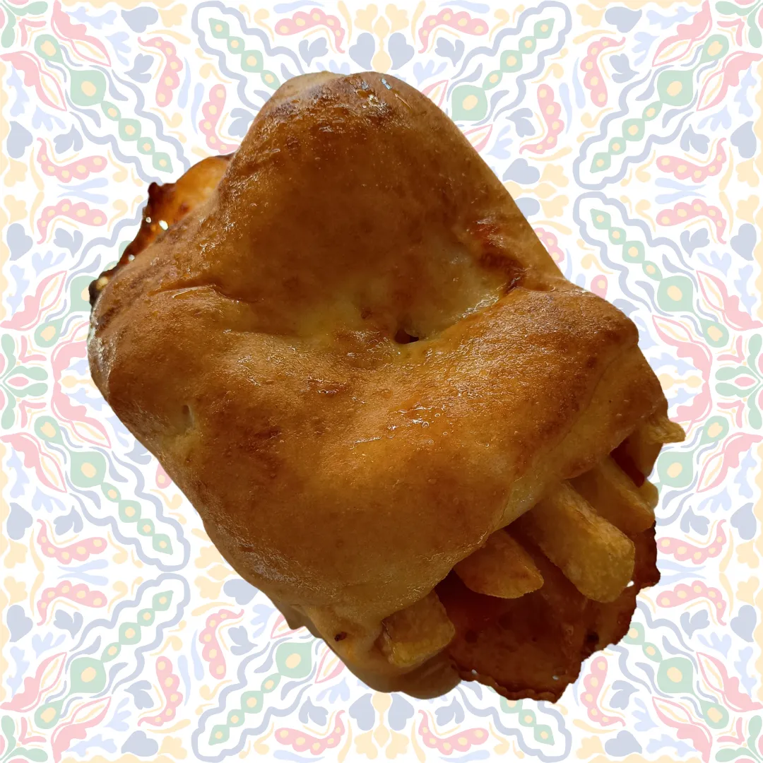 cartocciata wurstel e patatine senza glutine