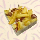 pizza panna patate wurstel senza glutine