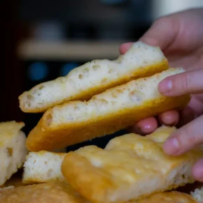 trancio focaccia senza glutine