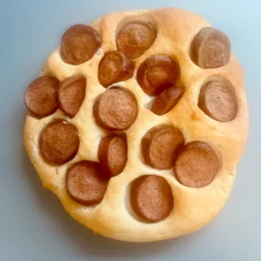 focaccia wurstel senza glutine