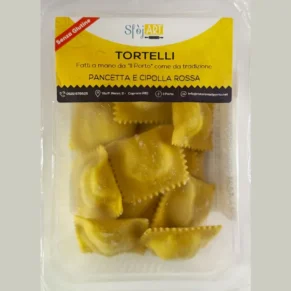 tortelli pancetta cipolla senza glutine