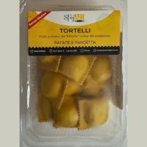 tortelli patate pancetta senza glutine