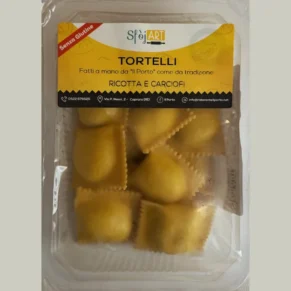 tortelli ricotta carciofi senza glutine