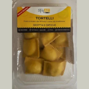 tortelli ricotta e ortiche senza glutine