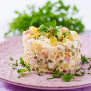 insalata olivier senza glutine