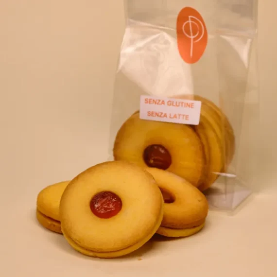 occhi di bue albicocca senza glutine