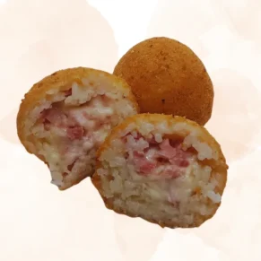 arancino prosciutto formaggio senza glutine