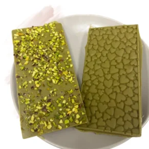 cioccolato pistacchio granella vegan senza glutine