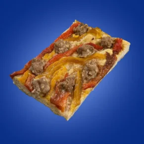 focaccia peperoni salsiccia senza glutine