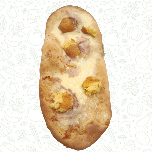 lingua mozzarella pancetta crocche senza glutine