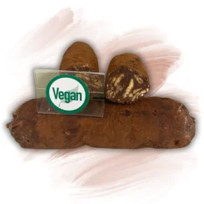 salame cioccolato vegan senza glutine