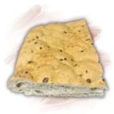 trancio focaccia olive senza glutine