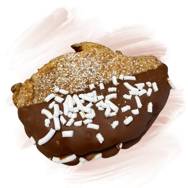 flat croissant cioccolato al latte senza glutine