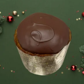 panettoncino sacher senza glutine pasticceria vanilla