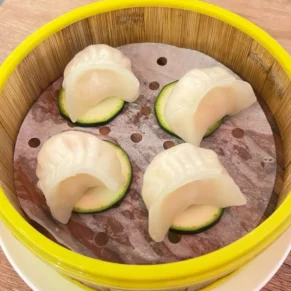 dim sum gamberi senza glutine