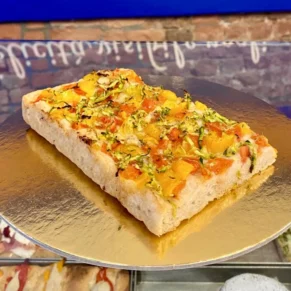 pizza ratatouille senza glutine