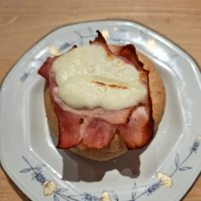 crostino prosciutto mozzarella senza glutine