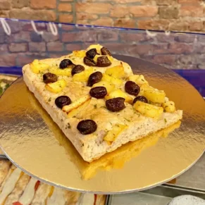 focaccia patate olive taggiasche senza glutine