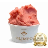 gelato fragola proteico