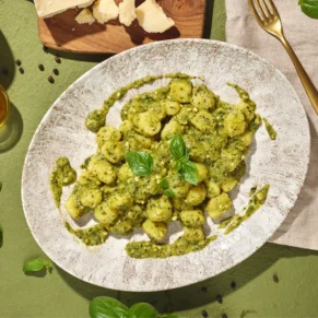 gnocchi pesto senza glutine