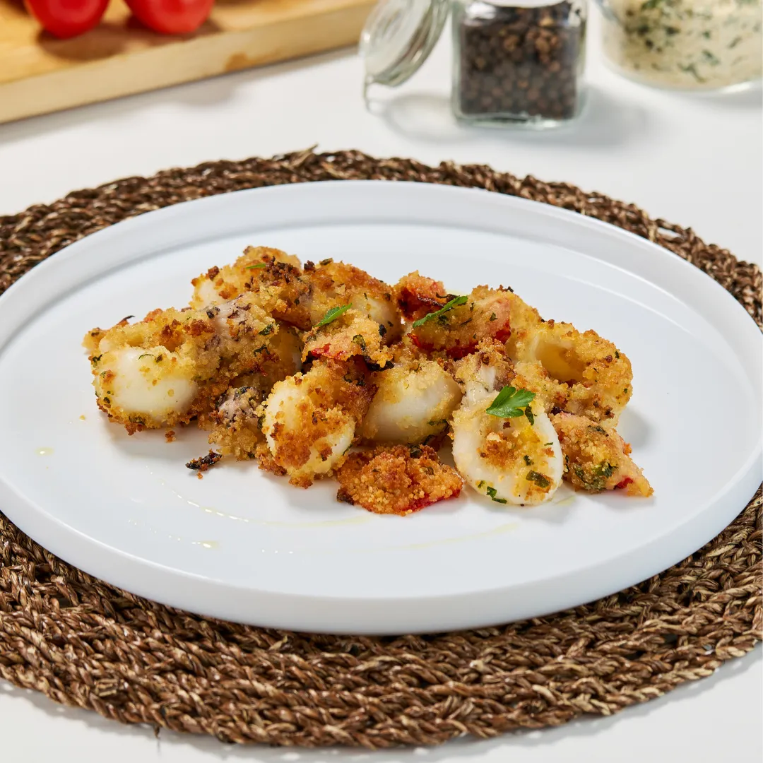 seppie gratin senza glutine