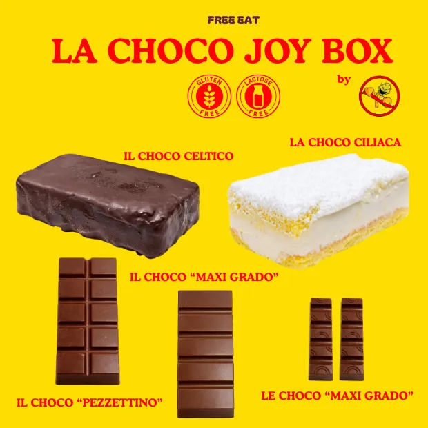 choco joy box senza glutine