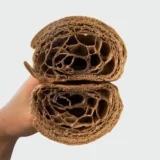 cornetto vegan riso venere senza glutine