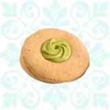 occhio bue pistacchio senza glutine