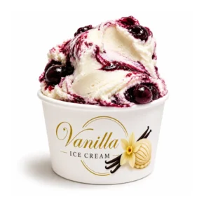 gelato amarena senza glutine senza lattosio