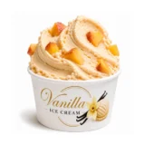 gelato pesca senza glutine senza lattosio