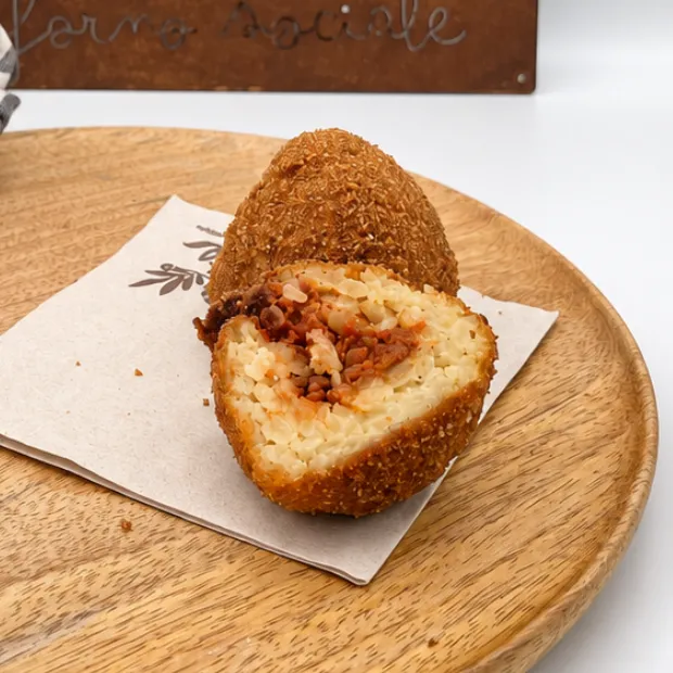 arancino vegano senza glutine