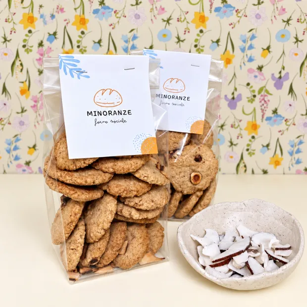 biscotti cocco vegani senza glutine