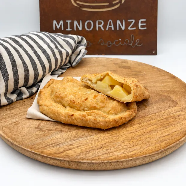 panzerotto patate vegano senza glutine