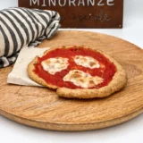 pizzetta margherita vegana senza glutine
