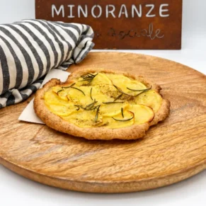 pizzetta patate vegana senza glutine