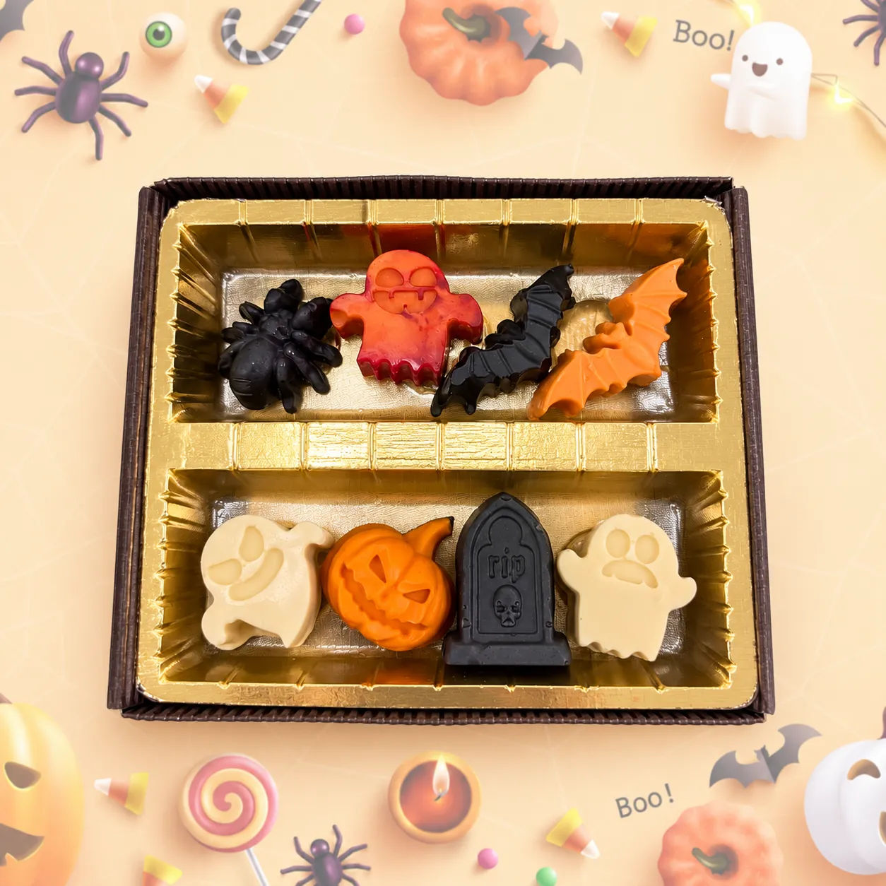 cioccolatini halloween senza glutine