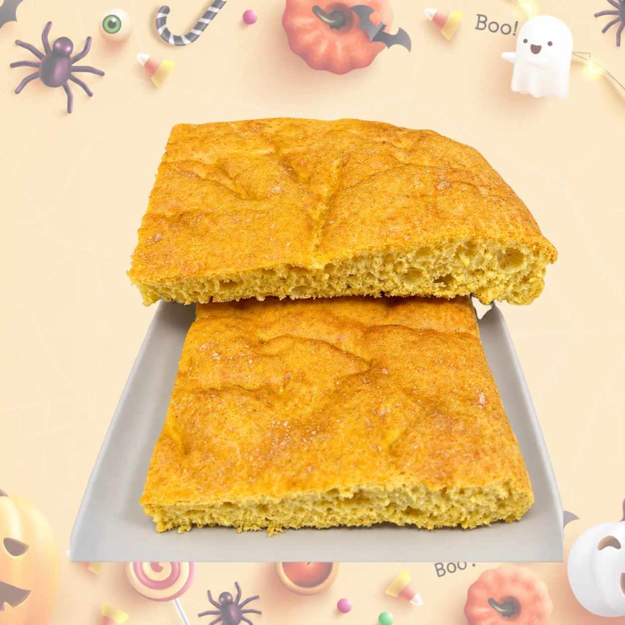 focaccia zucca senza glutine