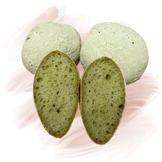 pane matcha senza glutine